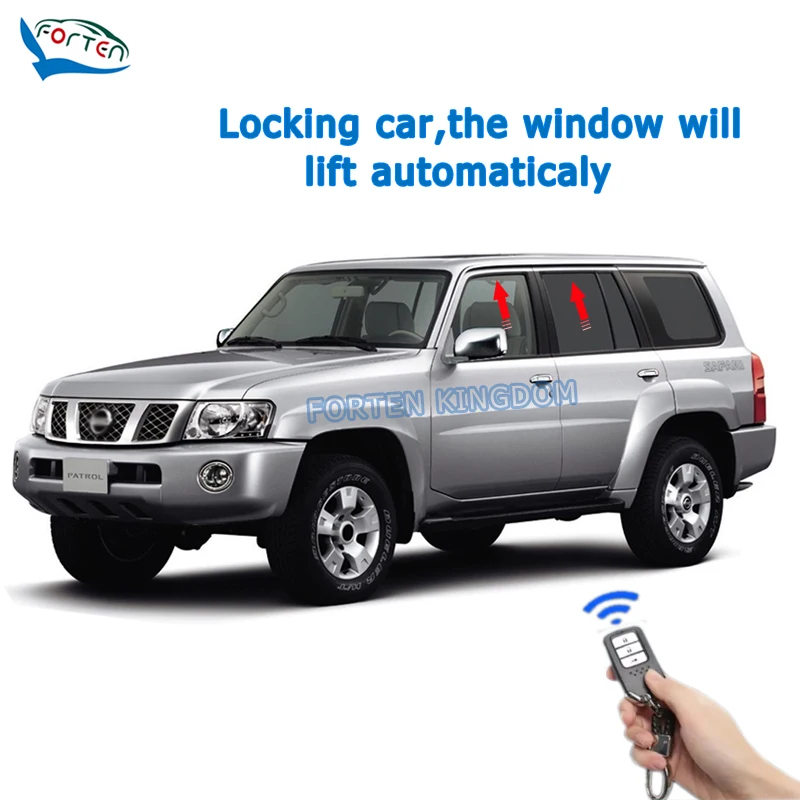 Forten Kingdom Car Side Rear View Mirror Folding And Auto Window Closer Open Kit Modeul For Nissan Patrol 2016-2021