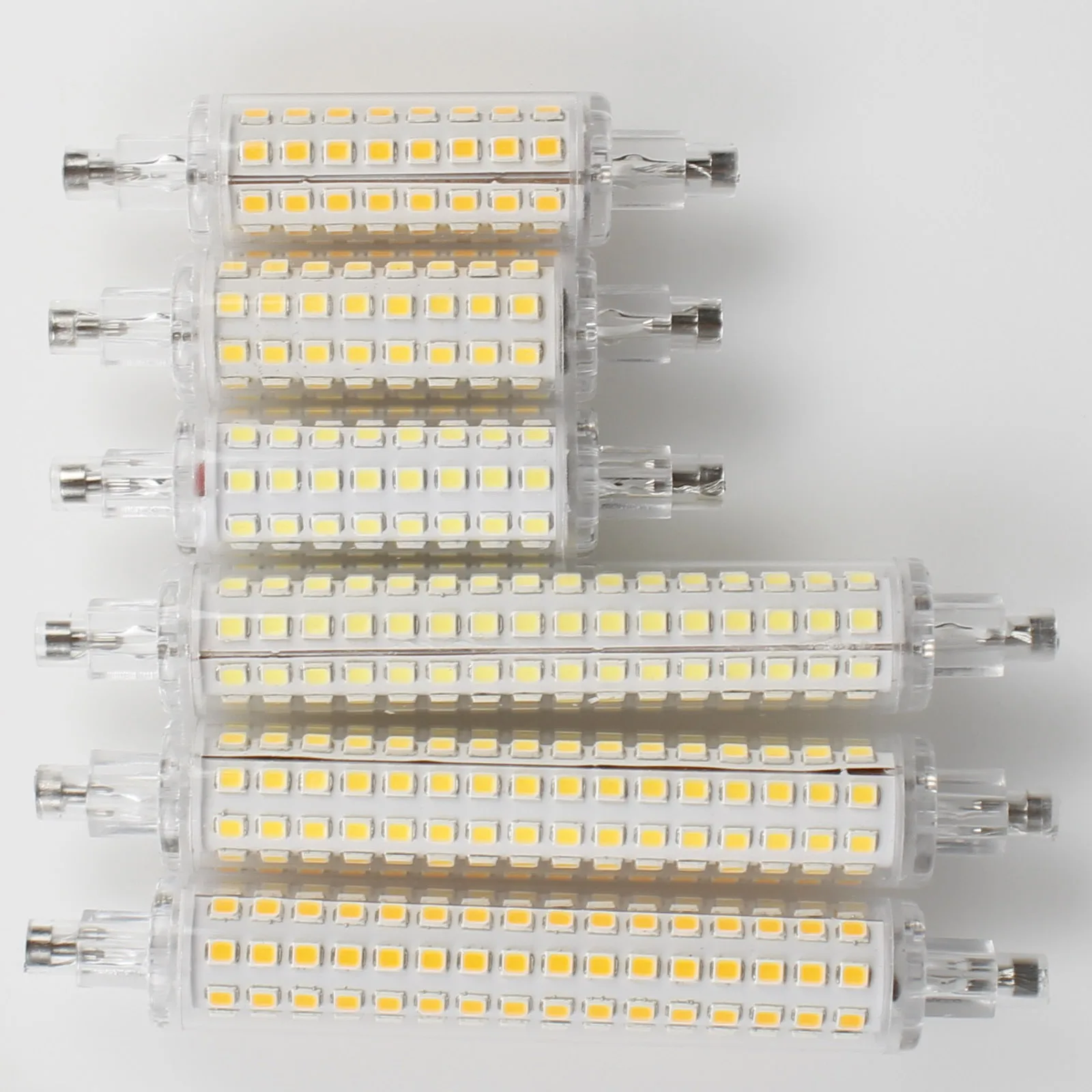 LED Flood Light Bulb  78mm 118mm R7S 2835 SMD J78 J118 Replace 60W 120W Halogen Lights 110V 220V Lamp Cold/ Warm/ Natrual White