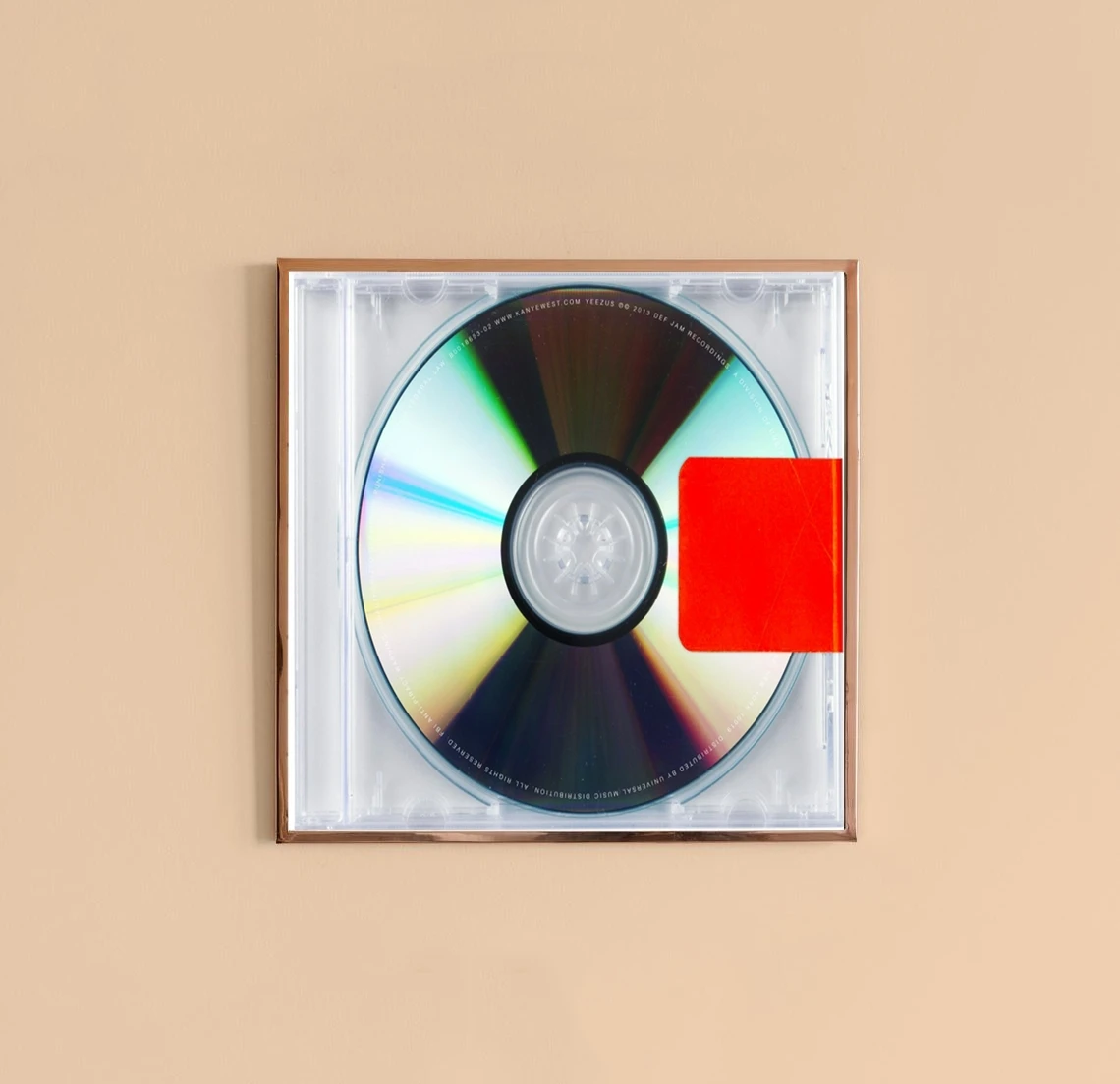 Kanye West Yeezus Обложка музыкального альбома Холст Плакат Домашняя настенная живопись Украшение (без рамки)