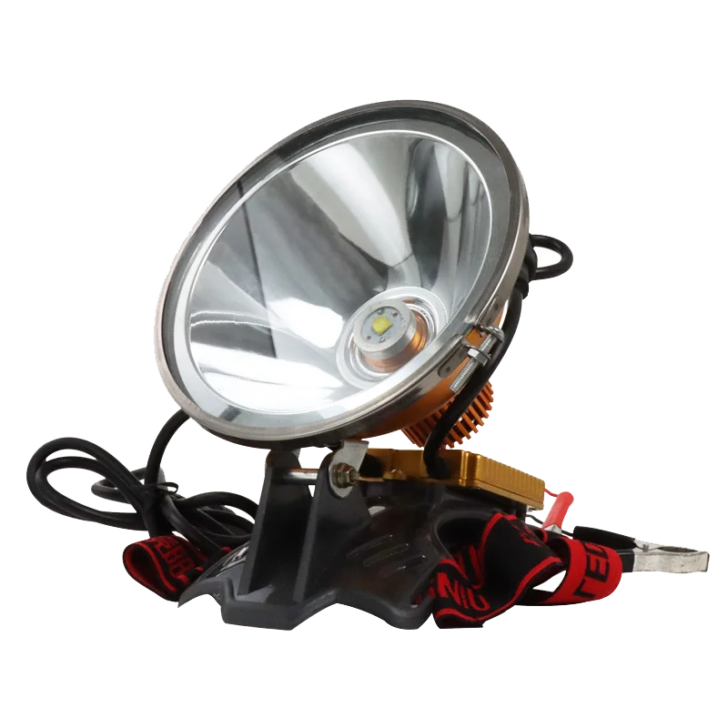 Portable Outdoor Headlight Powerful P70 Focusable Hunting Lamp 12V Waterproof Fishing Light