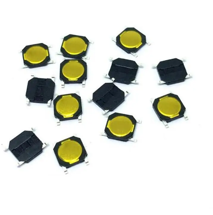 100pcs/lot 4*4*0.8 mm Tactile Push Button Switch Tact 4 Pin Switch Micro Switch SMD