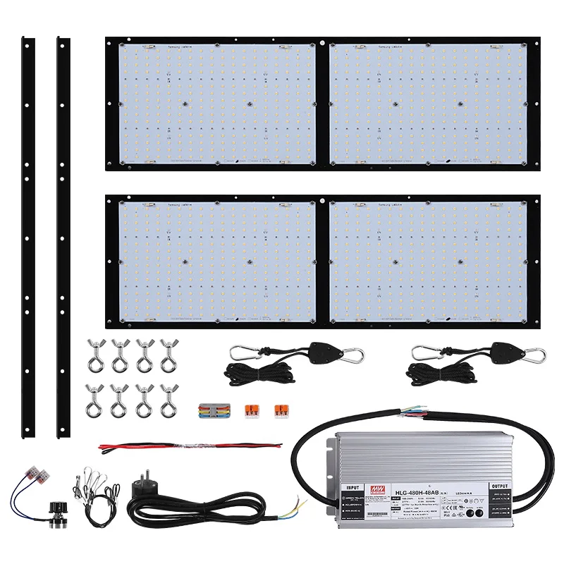 120w 240w 320w 480w QB288 LM301H quantum led grow light board V3 3000k 3500k 4000K mix deep red 660nm UV and IR led chips