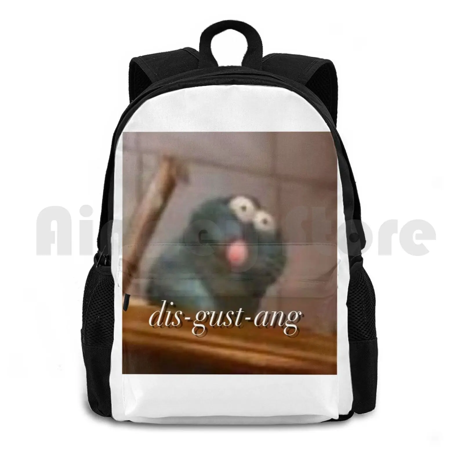

Ratatouille ‘disgustang’ Outdoor Hiking Backpack Waterproof Camping Travel Ratatouille Remy Meme Ratatouille Remy Funny Blue