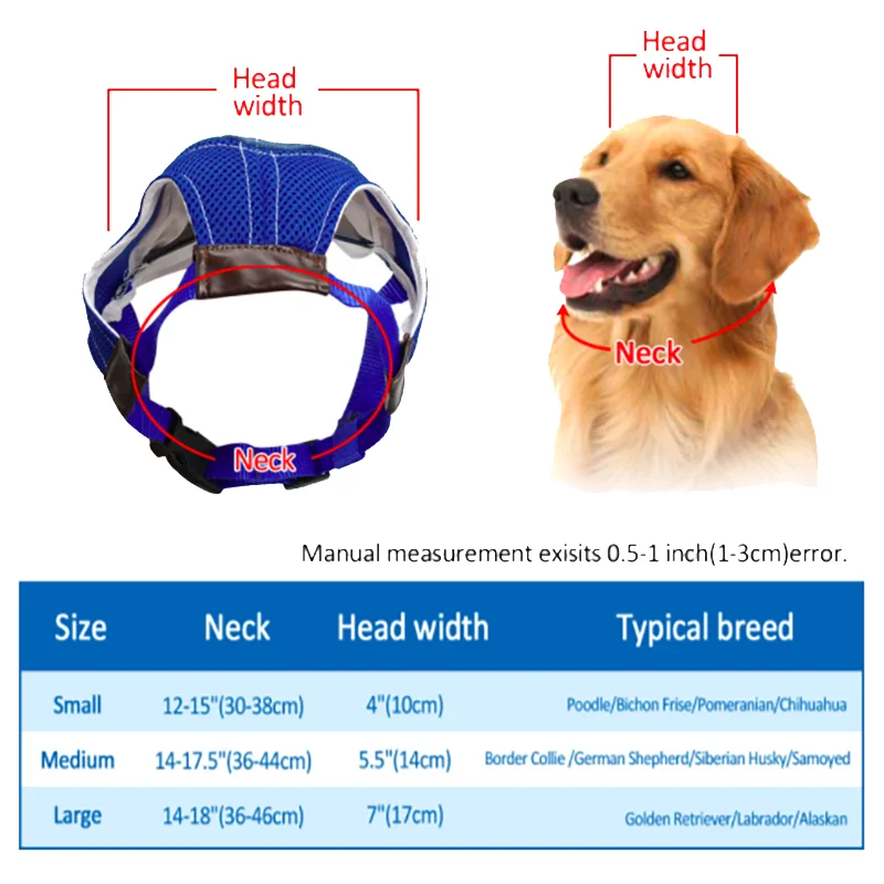 Pet Dog Hats Breathable Cute Summer Baseball Sun Cap With Ear Holes For small medium large dog Outdoor Accessories Hiking Sports