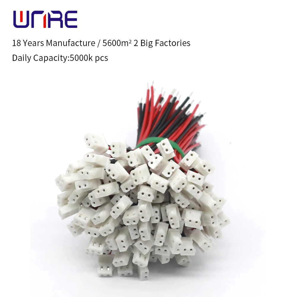 10Pcs Female Housing 5264 Connector Terminal With Cable 2P Connection Wires Power Wires Plastic Shell DIY Crimps