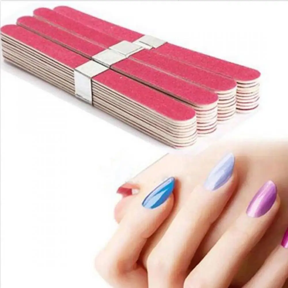 10 Pcs /1 Set Nail File Sanding Buffer DIY Nail Art Tool Buffing Grinding Polishing Block Polish Files Manicure Pedicure Tools