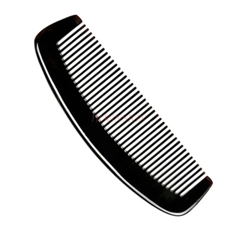 

natural comb Smooth And Mellow Comb Comfort Promote Hair Massage Combs Full-tooth Natural Black Buffalo Hairbrush Hairdressing