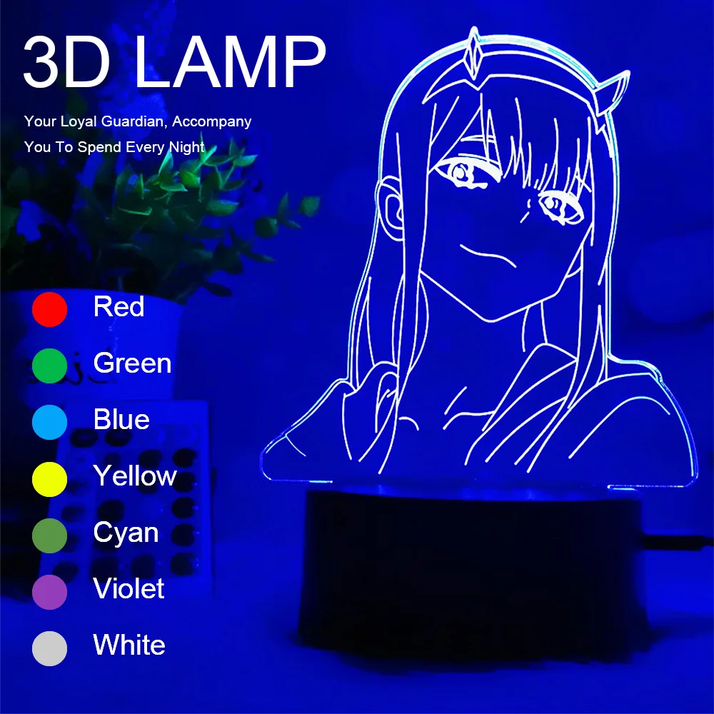 Anime Sailor Moon Kawaii Room Decor Bedroom Night Lamp Gifts Table Light Led Lights for Decoration Baby Bulbs Home Children's 3D image 6