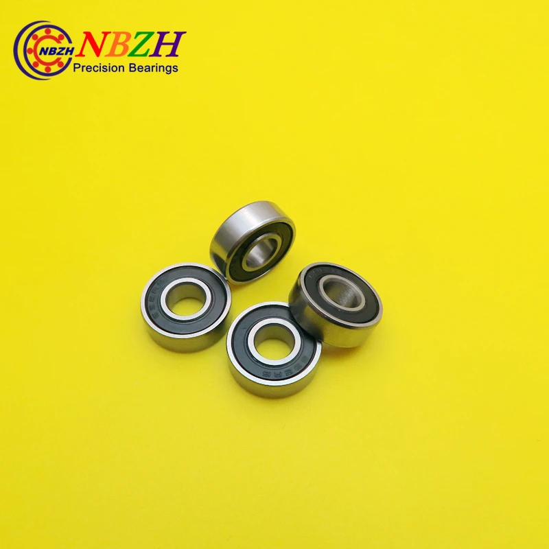 

NBZH bearingHigh Quality Miniature Deep Groove Ball Bearing 696 2RS 696-2RS 696RS 696RZ R-1560HH 6*15*5 Mm 50pcs/lot