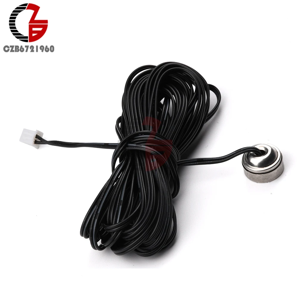 1/2/3/5Meter W1209 Thermostat Magnetic Sensor Probe High Precision Temperature Controller NTC Thermistor 10K Replace DS18B20