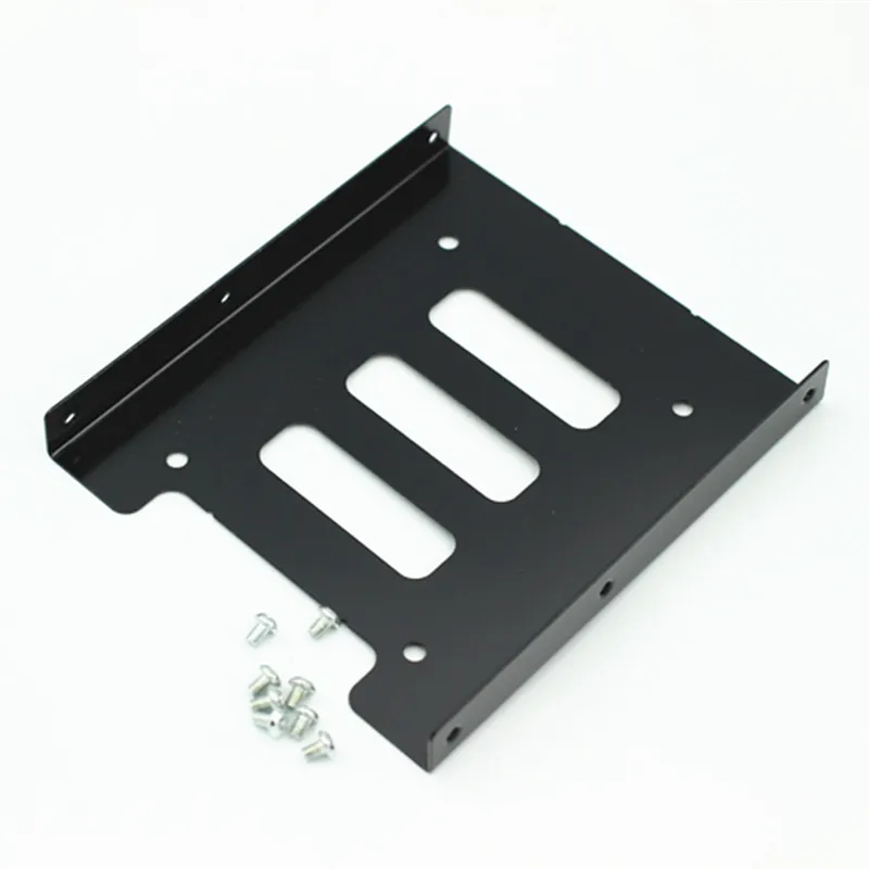 Adaptateur de montage pour disque dur SSD 2.5 "vers baie 3.5", noir, 10 paquets