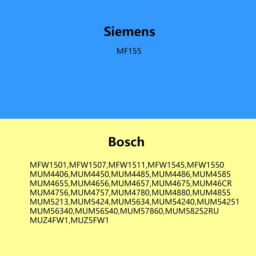 4 Stück Fleischwolf Ritzel Teile Fleischwolf Kunststoff Zahnrad Schraube Schneckenbuchse Kupplungshülse 418076   für Bosch MFW 1501 1545 1550 MUM4 5