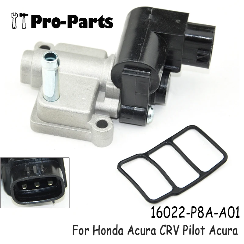 16022-P8A-A01 Idle Air Control Valve Fit For Honda Acura CRV Pilot Acura CL 16022-P8A-A02 16022-PNA-J51 AC229 16022P8AA01