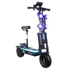 72V 10000W 13inch fat wheel Electric Scooter, 84V 40ah battery, 80-120km range