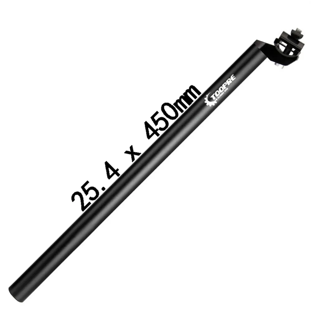 TOOPRE Mountainbike-Sattelstütze 350mm 450mm 25.4 27.2 28.6 30.8 Aluminiumlegierung Sattelrohr Fixed-Gear-Sattelstütze Fahrradteile