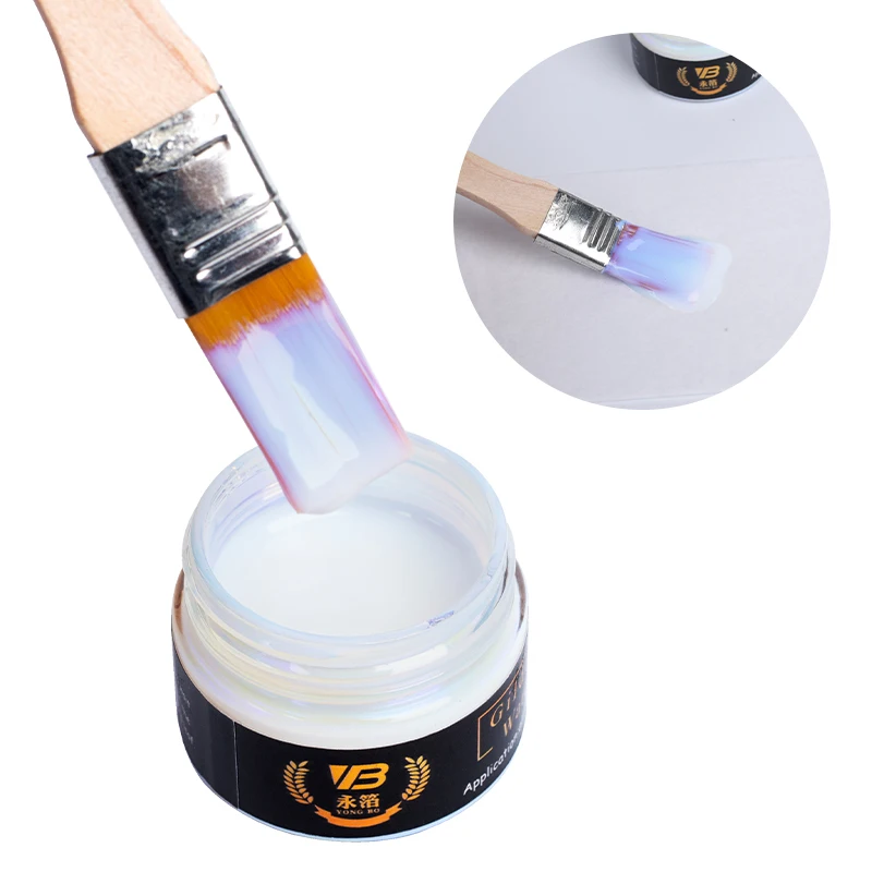 Gilding Glue Gold Leaf Water-based Glue for Metal Foil Sheets Arts Craft Paper Home Decortion 6