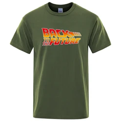 Back To The Future Summer T-shirt Men/women Classic Movie Series Brand Men's T-shirt Personality Tops Tees Short Sleeve Tshirt