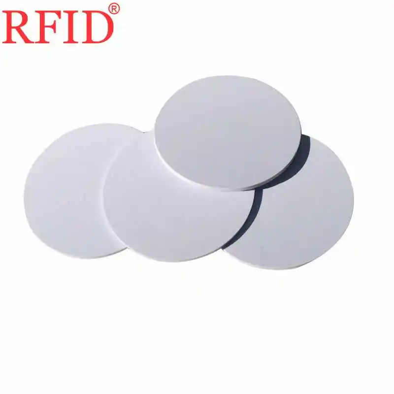 

ID 125KHZ T5577/T5567/T5557 Diameter 25mm Replicable Writable Coin Card Keyfob RFID Token Tag For Access Control Card 100Pcs