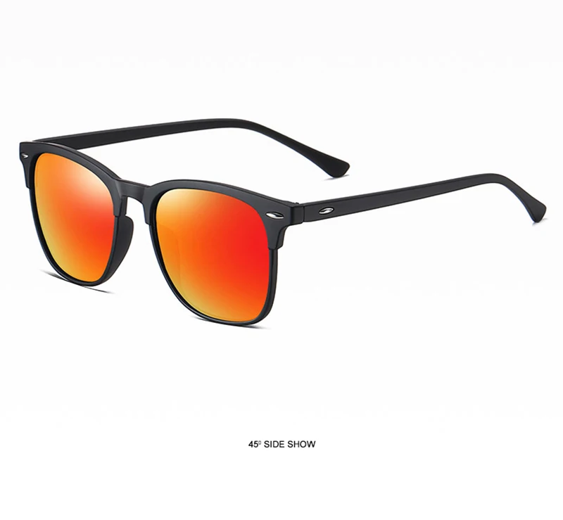 Mode quadratische polarisierte Sonnenbrille Männer Frauen klassische Niet Sonnenbrille für Männer hochwertige Anti-Blend-Fahr schirme – Detail 16