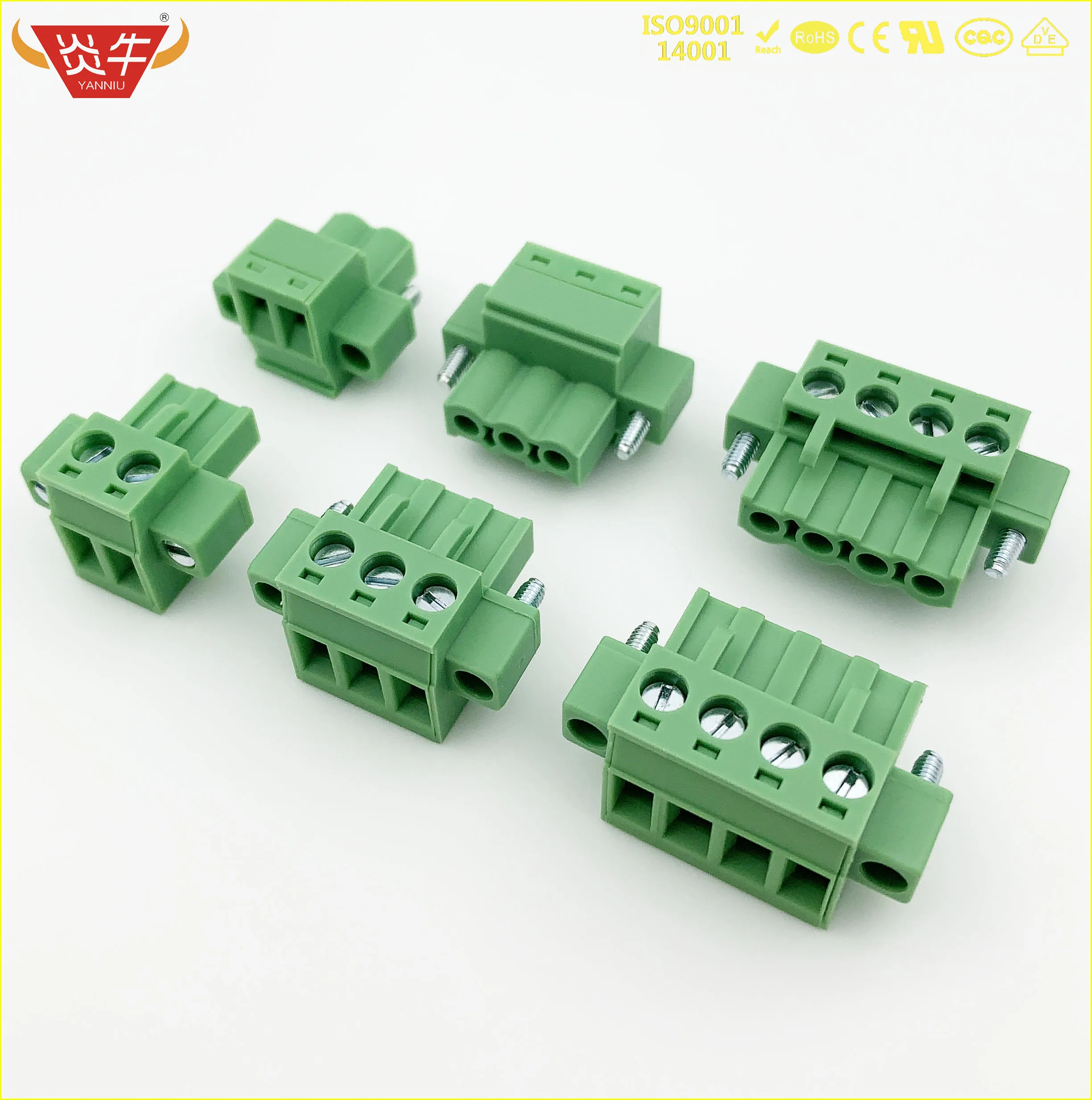 

KF2EDGKFM 5.08 2P ~ 12P PCB CONNECTOR PLUG-IN TERMINAL BlOCK 2EDGKFM 5.08mm 2PIN ~ 12PIN MSTBT 2,5 STF 1919718 PHOENIX CONTACT