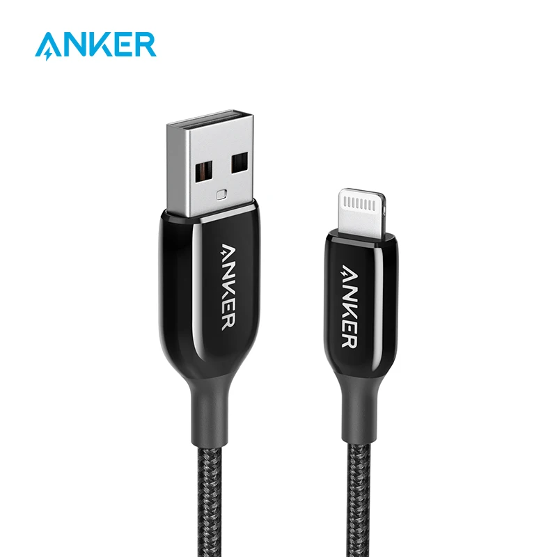 Anker USB Charging Powerline+ III Lightning to USB A Cable, (3ft MFi Certified) Sync Lightning Cord Compatible with iPhone 11 12