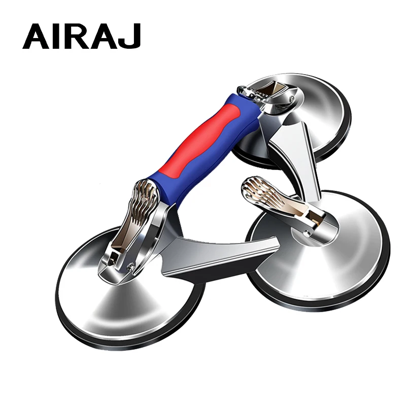 AIRAJ Glass Lifter Glass Suction Cup Tile Suction Cup Vacuum Suction Cup Hot Red Suction Cup Dent Puller Remover