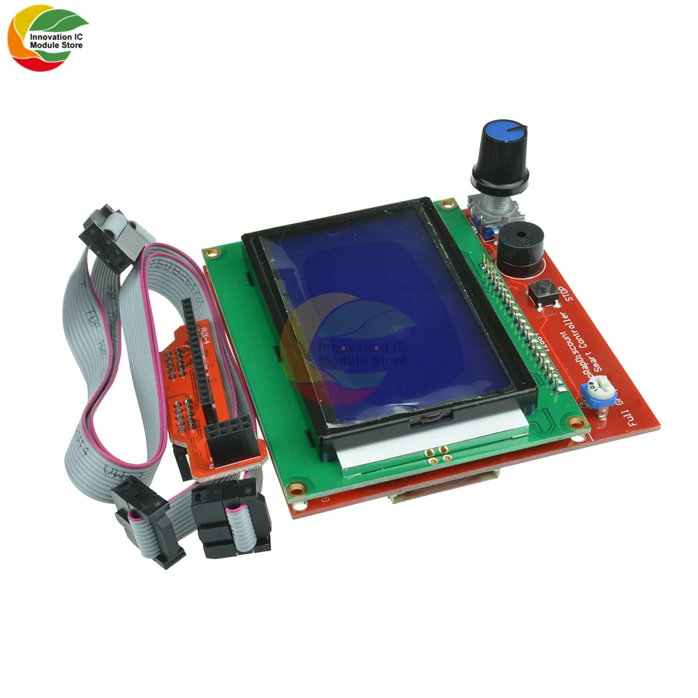 12864LCD Display Control Adapter Board Smart Adapter Controller Reprap Ramp 1.4 1.6 Mega2560 Board 2004LCD 12864LCD Control