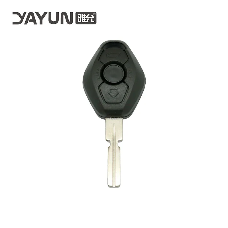 

YAYUN ForBMW 3 5 7 Series Smart Prox Remote Emergency Insert Car Key Uncut S7BW-P / 4 Track Key blank blade