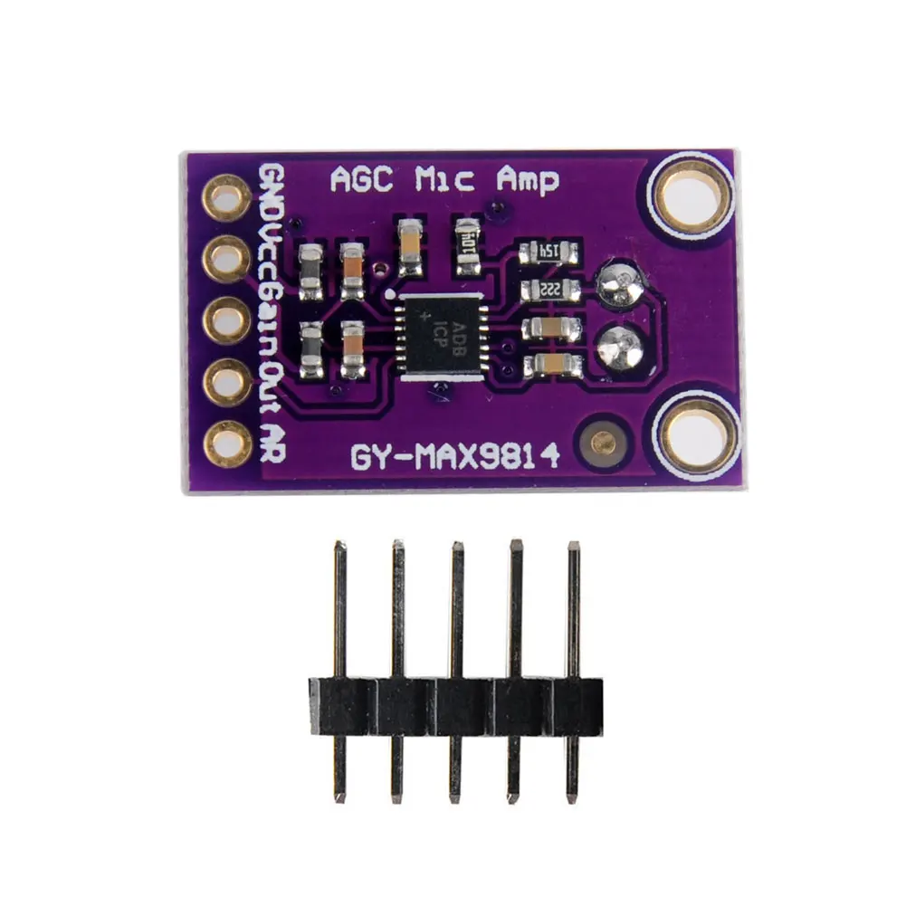 10pcs MAX9814 microfono modulo scheda amplificatore AGC controllo automatico del guadagno rapporto di attacco e rilascio programmabile basso THD