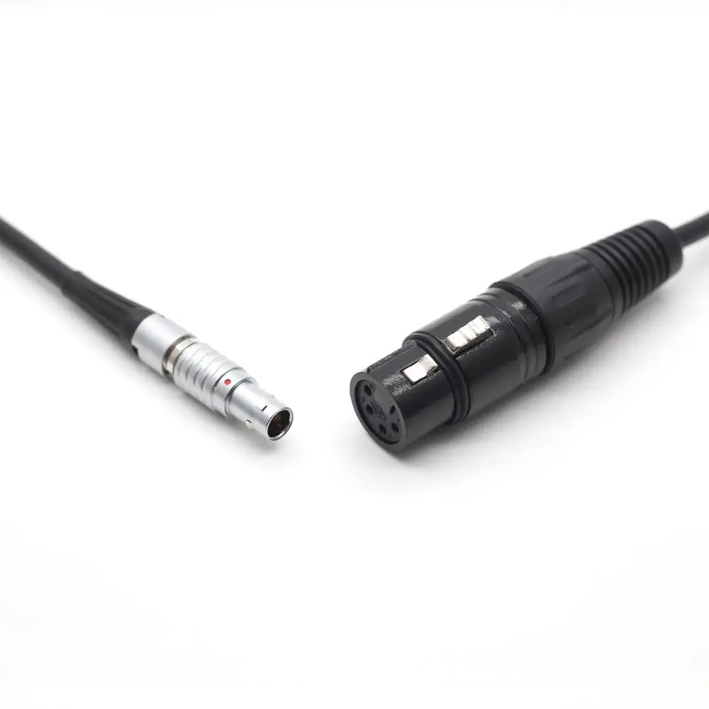 2Pin power to XLR 4-pin monitor Power Cable for  ARRI ALEXA Camera 12v power out XLR 4 pin Monitor Supply Battery Adapter