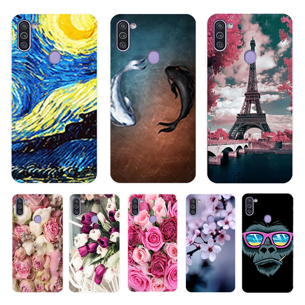 Cool Case For Samsung Galaxy A11 A20 A30 M11 Case Silicone Soft Phone Case For Samsung M11 A30 A20 A11 Case M 11 A20s Back Cover