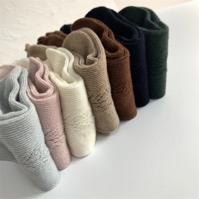 Chaussettes Hautes Classiques pour Enfants, de Haute Qualité, pour Bébés Bol, Garçons, Bol, Maille en Coton Doux, Respirantes, sulf, Ajourées, pour 0-8 Ans