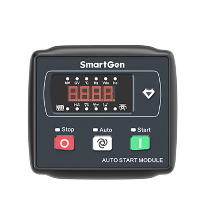 

MGC120 small set controller automatically starts and stops diesel generator parts LED display