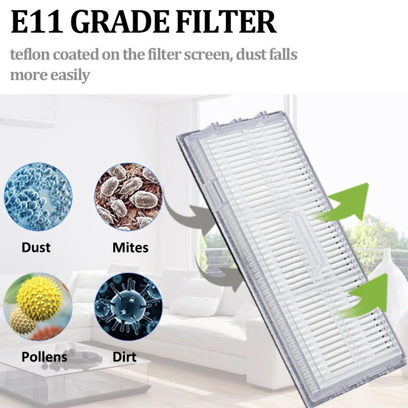 Spazzola principale per Xiaomi S7 per Roborock T7 S7 Max Hepa Filter Mop spazzola laterale per Roborock S7 accessori aspirapolvere pezzo di ricambio