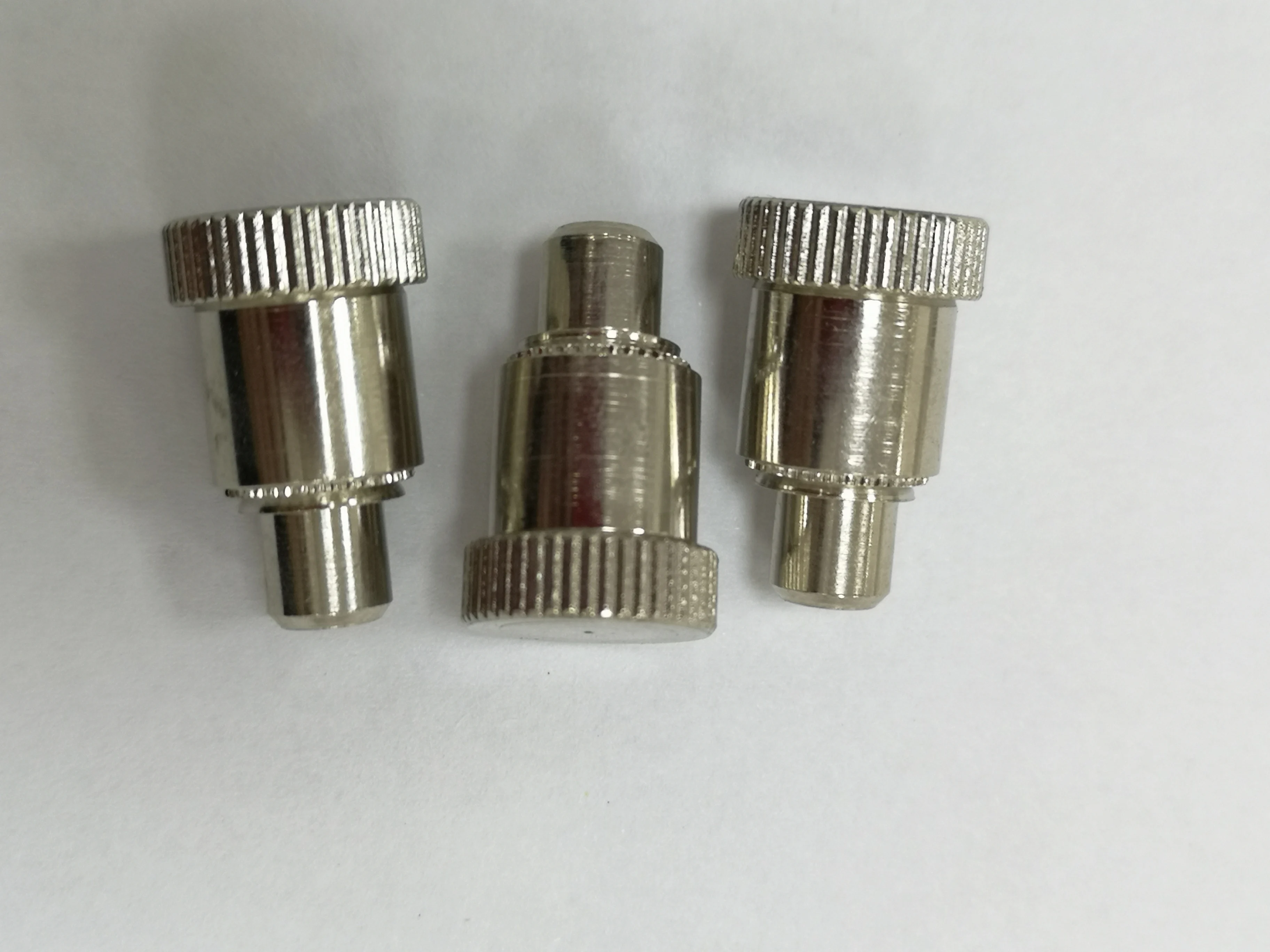 

PSL2-04-4 Spring-Loaded Plunger Assemblies Pin,Carbon Steel,Bright Nickel,In Stock