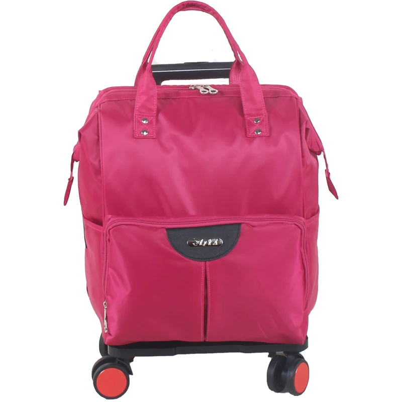 rolling luggage backpack women Wheeled backpack Luggage bags travel Trolley Bags on wheels Trolley Suitcase women wheeled Bags