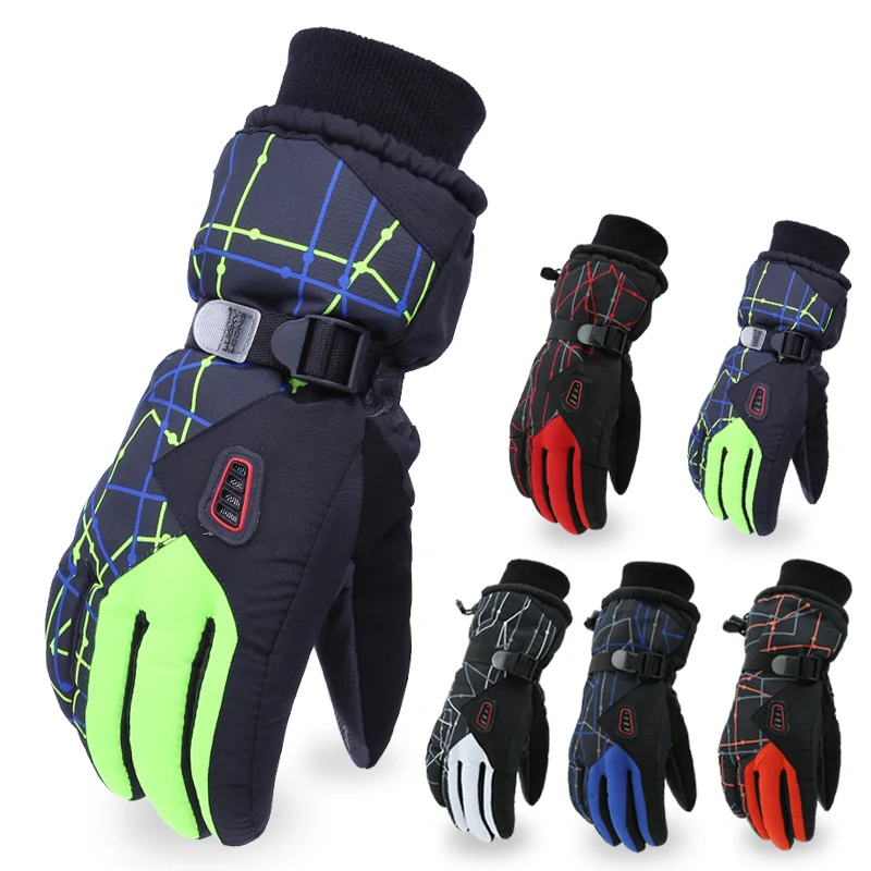 

Warm Gloves For Men And Women Winter Windproof And Cold Waterproof Gloves Thickened Electric Bike Ski Gloves