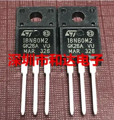  20PCS STF18N60M2 18N60M2 TO-220F 650V 13A