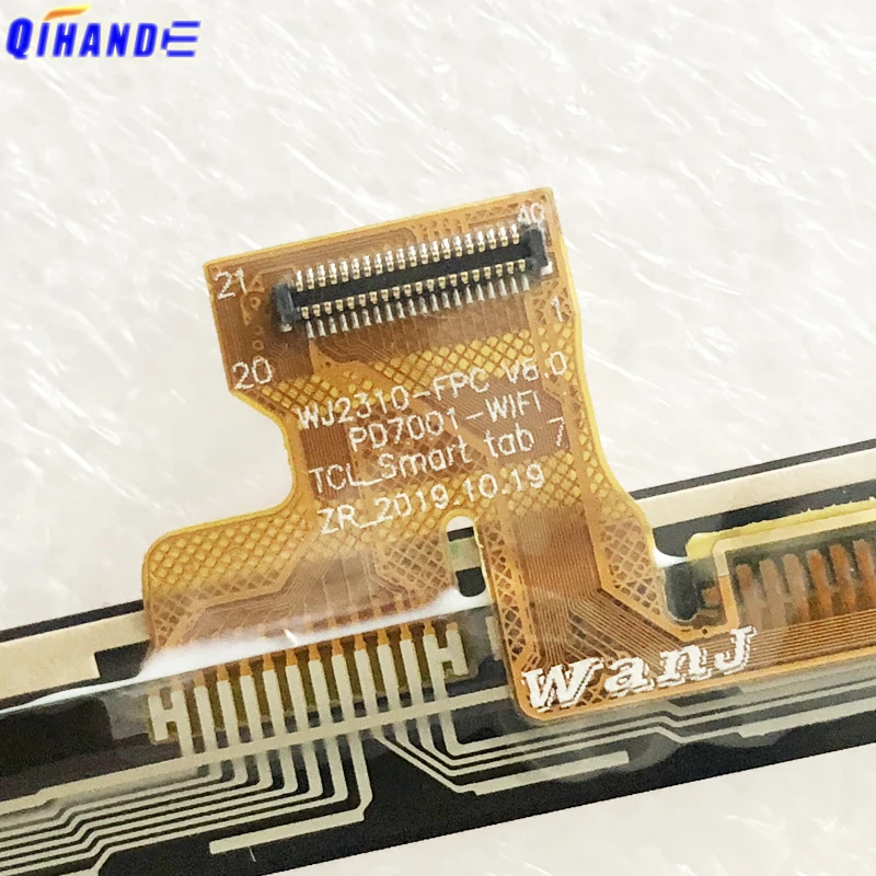 Painel de reparo para tablet, novo cabo de toque de 10.1 polegadas é v6.0 com código digital para tablet e vidro