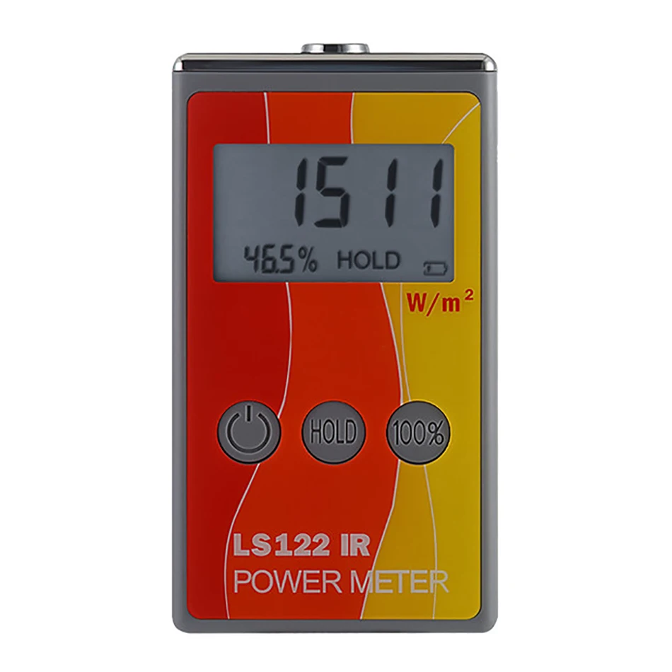 LS122 IR Power Meter test, Infrared insulation film testerInfrared power meter Radiation intensity measurement 1000-1700nm