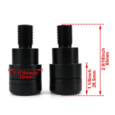 YAMAHA FZR600 FZR 1000 YZF600R 750R YZF-R125 FZ6R TDM 850 मोटरसाइकिल हैंडलबार ग्रिप्स कैप कवर प्लग हैंडल ग्रिप्स एंड के लिए फिट 10 best sales यामाहा FZR 1000 - №9