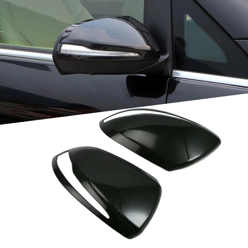 Car Cover For Mercedes Benz V-CLASS V250 V260 V220 W447 2014 2015 2016 2017 ABS Side Wing Fender Rearview Mirror CoverTrim 2PCS