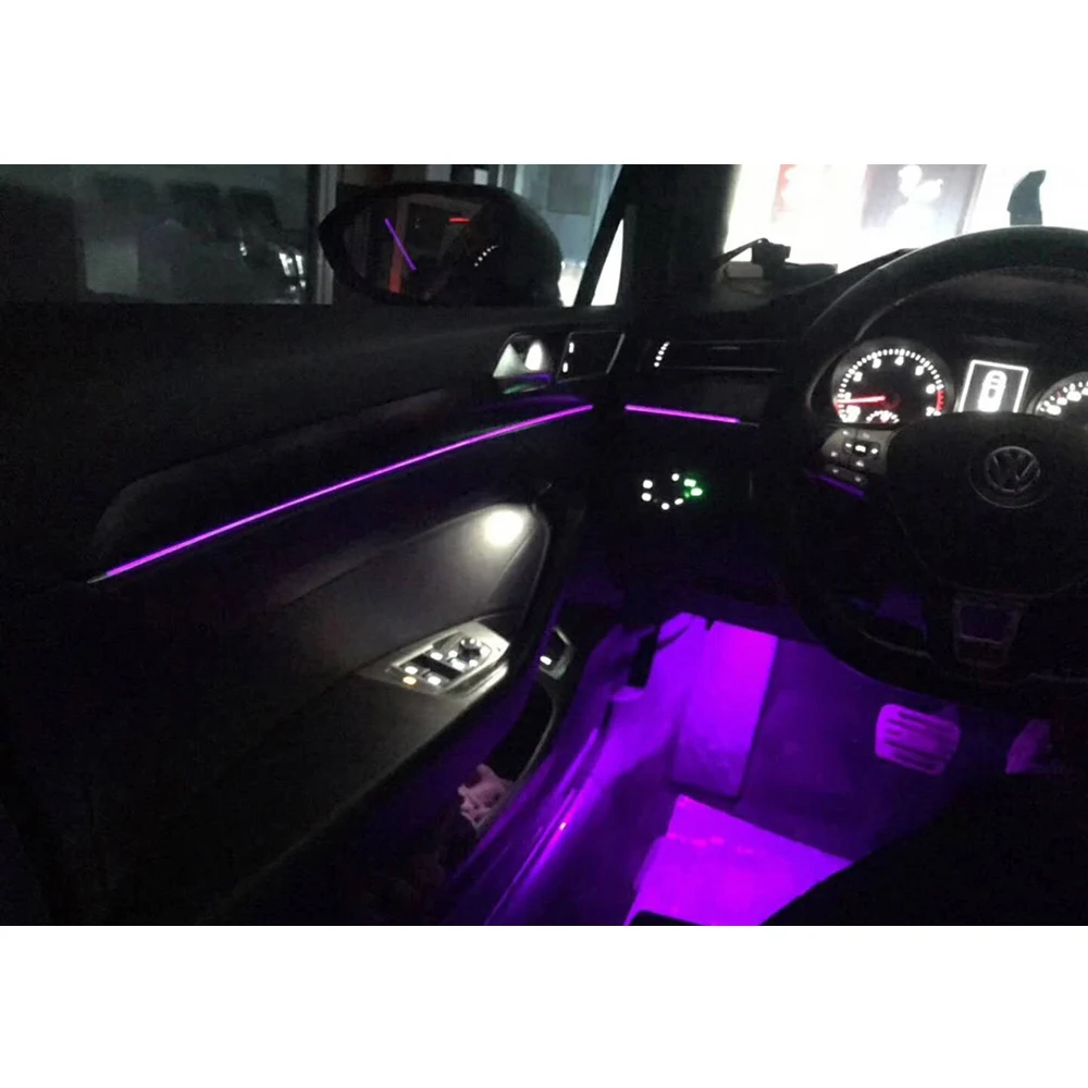 For VW-Passat B8 2014-2021 ambient light upgrade whole car light Door LED source  Mul-ti color breathing mode Neon Atmosphere