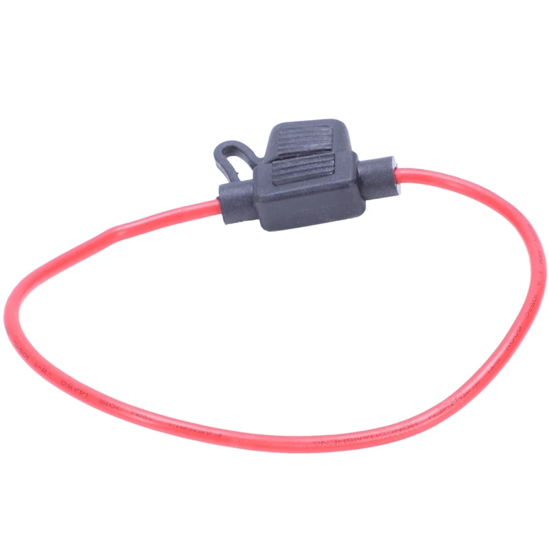 Wsfs quente fio 14awg para carro, mini lâmina automotiva, suporte para fusível, 20a