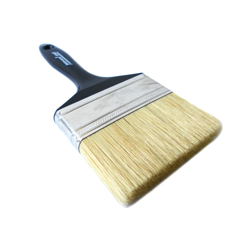 

4" Bristle Paint Brush For Oil Paints