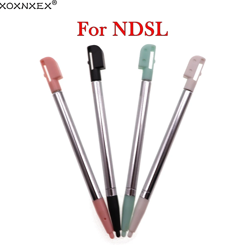 

XOXNXEX 200pcs Aluminum Plastic Retractable Replacement Stylus Metal Extendable Touch Pen for Nintendo DS Lite for NDSL