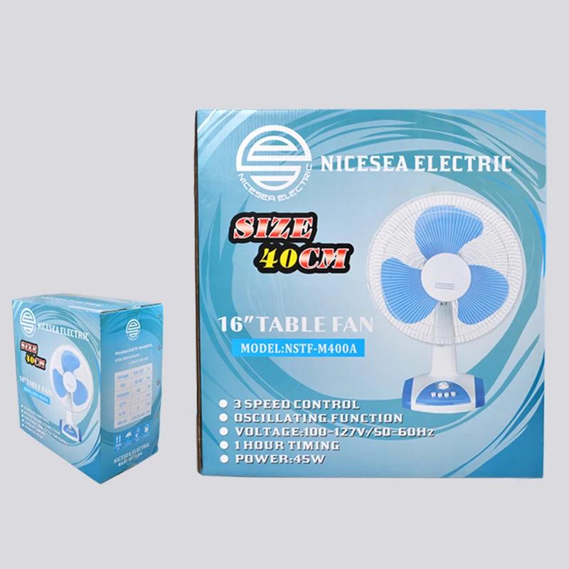 110 فولت مروحة كهربائية 16 بوصة كتم الموفرة للطاقة سطح المكتب مروحة كهربائية السفينة الأجهزة المنزلية سطح المكتب مروحة كهربائية