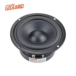 GHXAMP 4.5 Inch 115mm 40W HiFi Matte-paper Woofer Speaker Mid Bass Loudspeaker 88DB 1pc