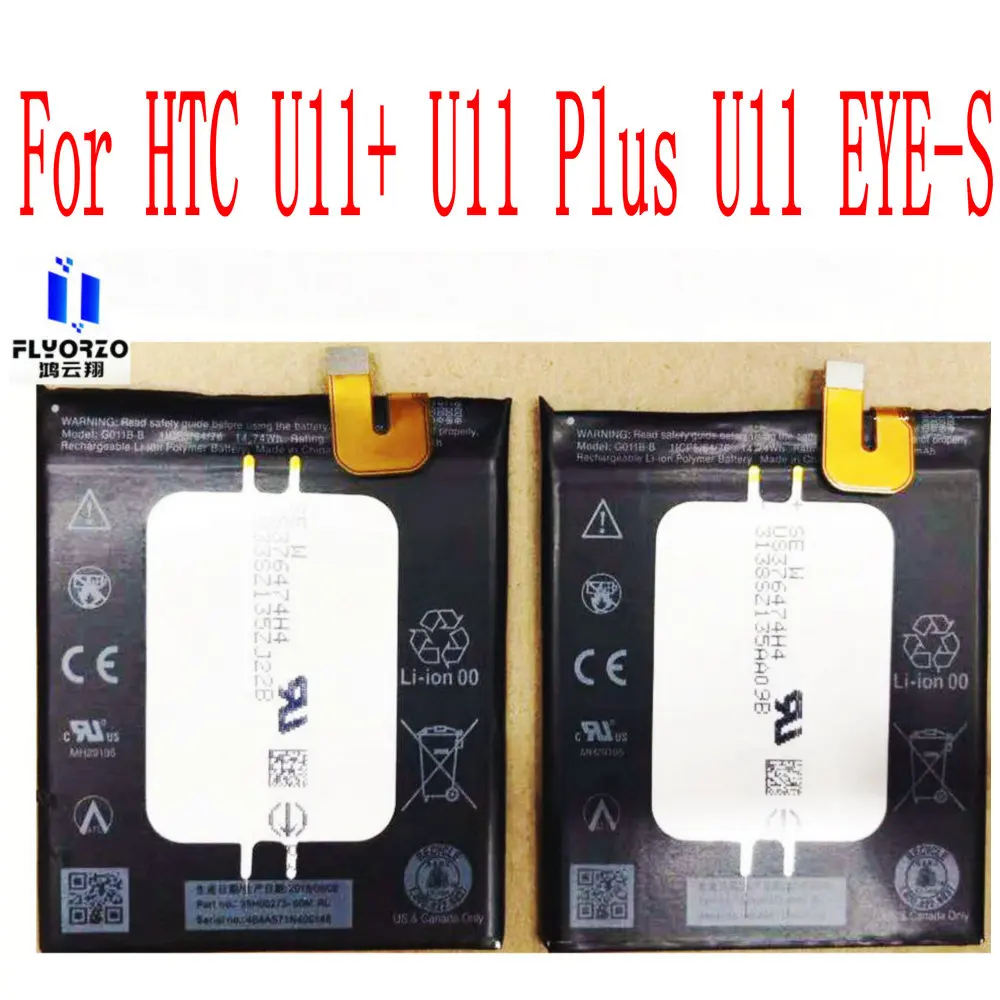 100% Brand new high quality 3930mAh G011B-B Battery For HTC U11+ U11Plus U11EYE-S Mobile Phone