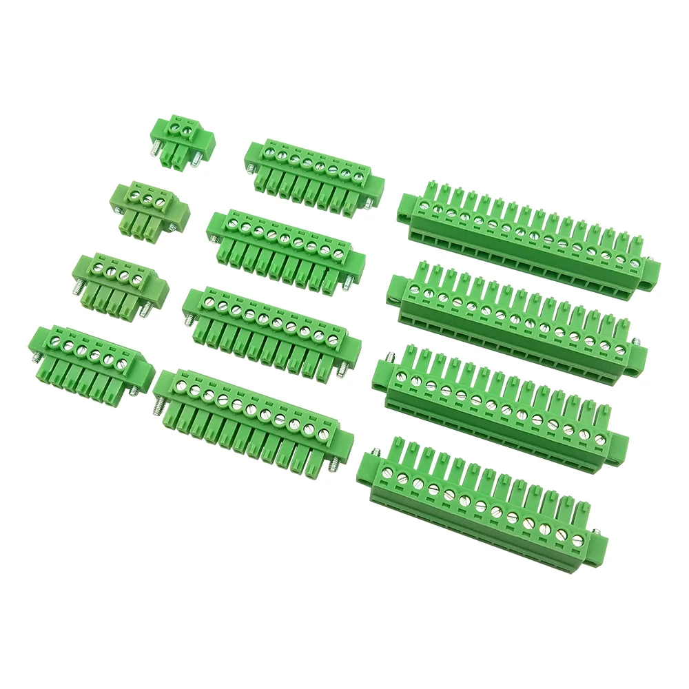 10Pcs 3.5mm 15EDGKM EC350VM KF2EDGKM 3.5 2P ~ 18P PCB PLUG-IN TERMINAL BlOCKS MC 1,5/ 2-STF-3,5 PHOENIX CONTACT DEGSON YANNIU